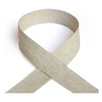 小西リボン Blanc de コア リボン リネンテープ (麻) No.3720-00 18mm×10m KR3720-18MM（直送品）