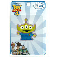 (C) Disney Pixar TOY STORY 4 トイ・ストーリー4 エイリアン アイロン・シール両用ワッペン MY6003-MY4（直送品）