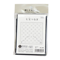 オリムパス製絲 花ふきん布パック伝統柄 花刺し (紺) 212 OHF