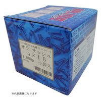 カワシマ盛工 MUSEタップネジステンサッシD-6 4×13細目 1000本入 4335718 1箱（直送品）