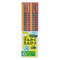 学研ステイフル 三角鉛筆太軸６本入 ２Ｂ N04570 10セット（直送品）