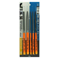 ST-20 細工ヤスリ5本セット 細目 100mm　1セット ツボサン（直送品）