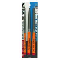 ST-13 細工ヤスリ3本セット 荒目 110mm　1セット ツボサン（直送品）