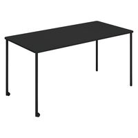 【組立設置込】コクヨ エニー テーブル 角形 幅1500×奥行750×高さ720mm ブラック TAN-MK1507M1-6A6A1 1台（直送品）