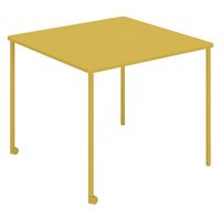 【組立設置込】コクヨ エニー テーブル 正方形 幅900×奥行900×高さ720mm TAN-MS0909M1-1S1S1 1台（直送品）