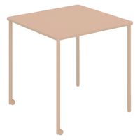 【組立設置込】コクヨ エニー テーブル 正方形 幅750×奥行750×高さ720mm TAN-MS0707M1-9G9G1 1台（直送品）