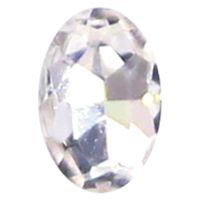 AURORA Ａ４１２０ オーバル クリスタル ６ｍｍ＊４ｍｍ １０Ｐ 1個（直送品）