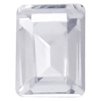 AURORA Ａ４５２７ ステップカットバゲット クリスタル ８ｍｍ＊６ｍｍ ６Ｐ 1個（直送品）