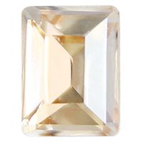 AURORA Ａ４５２７ ステップカットバゲット Ｃゴールデンシャドウ ８ｍｍ＊６ｍｍ ６Ｐ 1個（直送品）