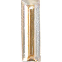 AURORA Ａ４５００ バゲット クリスタルゴールデンシャドウ １０ｍｍ＊３ｍｍ ８Ｐ 1個（直送品）