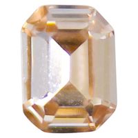 AURORA Ａ４６１０ ステップカットオクタゴン シルク ８ｍｍ＊６ｍｍ ８Ｐ 1個（直送品）