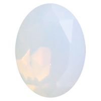 AURORA Ａ４１２０ オーバル ホワイトオパール ８ｍｍ＊６ｍｍ ６Ｐ 1個（直送品）