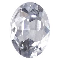 AURORA Ａ４１２０ オーバル クリスタルブルーシェイド １４ｍｍ＊１０ｍｍ ３Ｐ 1個（直送品）