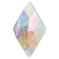 PRECIOSA フラットバック ＭＣランバス クリスタルＡＢ（オーロラ） １０ｍｍ＊６ｍｍ ６Ｐ 1個（直送品）