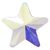 AURORA フラットバック スター クリスタルＡＢ（オーロラ） ５ｍｍ ６Ｐ 1個（直送品）