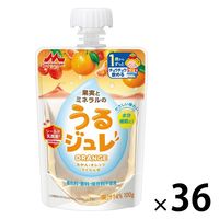 【1歳頃から】果実とミネラルのうるジュレ オレンジ 36個 森永乳業 ベビーフード 離乳食 ゼリー飲料