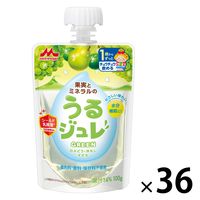 【1歳頃から】果実とミネラルのうるジュレ GREEN 100g 36個 森永乳業 ベビーフード 離乳食 ゼリー飲料