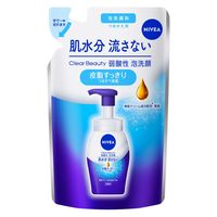 NIVEA（ニベア） クリアビューティー 弱酸性泡洗顔 花王