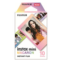 富士フイルム チェキ専用フィルム 絵柄入りフレームタイプ（マカロン） INSTAX MINI MACARON WW 1 50枚