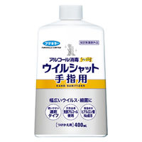 フマキラー アルコール消毒ウイルシャット手指用400ml つけかえ用 4902424445633 1個 5本