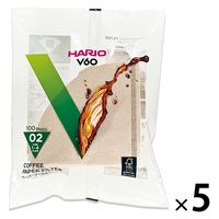 HARIO（ハリオ） コーヒーフィルター V60用ペーパーフィルター02M 1～4杯用 VCF-02-100M コーヒー 500枚
