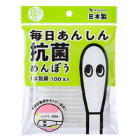 山洋　国産良品 毎日あんしん綿棒 100本 1本包装 284335 1セット（500本：100本入×5）