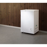 ジェネレーションパス シンプラス 上開き 冷凍庫99L ホワイト SP-99LUP-WH 1個（直送品）