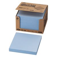 ニチバン ポイントメモ 再生紙 ビジネスパック 75×75mm ブルー MB-2B 1箱（5冊入）