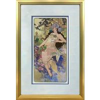 美工社 Reverie 1897(夢想) 絵画 ポスター GAM-62463 1個（直送