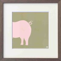 美工社 Pig　絵画　ポスター ITY-62310 １個（直送品）