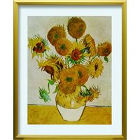 美工社 Sunflowers　絵画　ポスター ZFA-62355 １個（直送品）