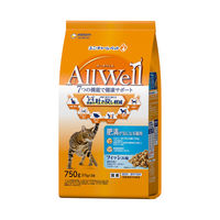 ユニ・チャーム（株） ＡｌｌＷｅｌｌ肥満が気になる猫用フィッシュ味挽き小魚とささみフリーズドライパウダー入り７５０ｇ（直送品）