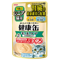 アイシア（株） シニア猫用健康缶パウチ毛玉ケア４０ｇ 4571104712565 1ケース（48個入り）（直送品）
