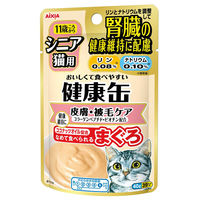 アイシア（株） シニア猫用　健康缶パウチ皮膚・被毛ケア４０ｇ 4571104712572 1ケース（48個入り）（直送品）