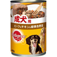 マースジャパン ペディグリー成犬用元気な毎日サポート　旨みビーフ＆チキン＆緑黄色野菜４００ｇ 4902397809630（直送品）
