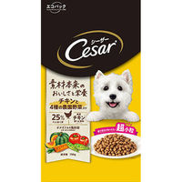 マースジャパン シーザードライ　成犬用　チキンと４種の農園野菜入り　超小粒７００ｇ 4902397864646（直送品）