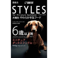 マルカン（サンライズ） スタイルズ　ミニチュアダックスフンド用　６歳以上用６００ｇ 4973321923135 1ケース（15個入り）（直送品）