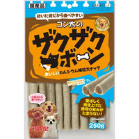 マルカン（サンライズ） ゴン太のザクザクボーン２５０ｇ 4973321931277 1ケース（36個入り）（直送品） - アスクル