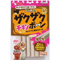 マルカン（サンライズ） ゴン太のザクザクチキンボーン２５０ｇ 4973321931987 1ケース（36個入り）（直送品）