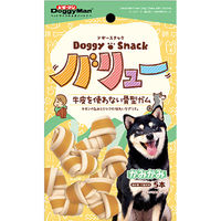 ドギーマンハヤシ（株）食品営業部 ドギースナックバリュー 牛皮を使わない骨型ガム５本 4976555825015 1ケース（80個入り）（直送品） -  アスクル