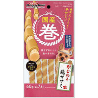 ドギーマンハヤシ（株）食品営業部 国産巻　かじれる鶏ササミ６０ｇ（標準７本） 4976555825114 1ケース（36個入り）（直送品）