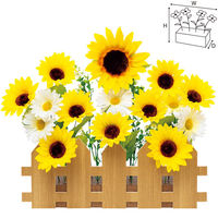 アルファ ひまわり垣根アレンジ TE2-0424 1ヶ（直送品）