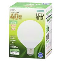 株式会社オーム電機 ＬＥＤボール球　Ｅ２６　３．８Ｗ　Ｎ 06-3162 1個（直送品）