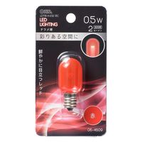 オーム電機 ＬＥＤ　Ｔ２０Ｅ１２　０．５Ｗ　ＲＣ 06-4609 1個（直送品）