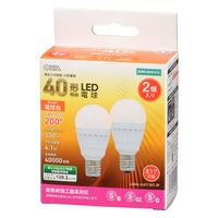オーム電機 LED PS E17 4.1W L 2P 06-4716 1個