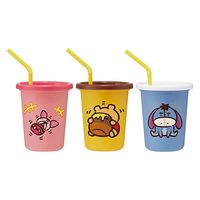 スケーター SIH3ST ストロー付タンブラー320ml 3P カナヘイ/くまのプーさん 614446-SIH3ST 1個（直送品）