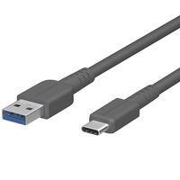 MOTTERU fɋUSB3.2 USB-A USB-CP[u 2m X[L[ubN MOT-CBACU3G200-BK 1iij