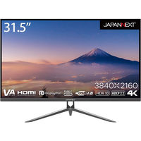 ジャパンネクスト 31.5インチ ワイド液晶ディスプレイ JN-V315UHDR-C65W 1個（直送品）