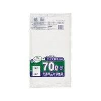 東京硝子器械 TGK 容量表示入ポリ袋 70L 10枚 153-23-68-74 1袋(10枚) 189-5798（直送品）