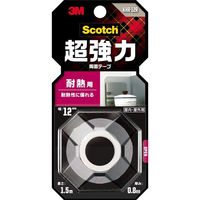 スリーエム ジャパン 超強力両面テープ 耐熱用 幅12mmX長さ1.5mm KHR-12R 1セット(10巻)（直送品）